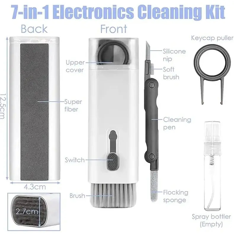 7-in-1 Computer Keyboard Cleaner Brush Kit