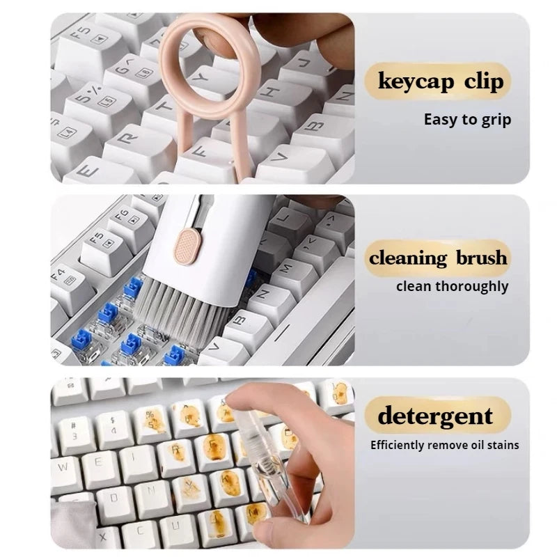 7-in-1 Computer Keyboard Cleaner Brush Kit